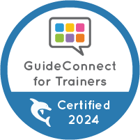 Das Bild zeigt das Zertifikat Dolphin GuideConnect for Trainers von Vistac
